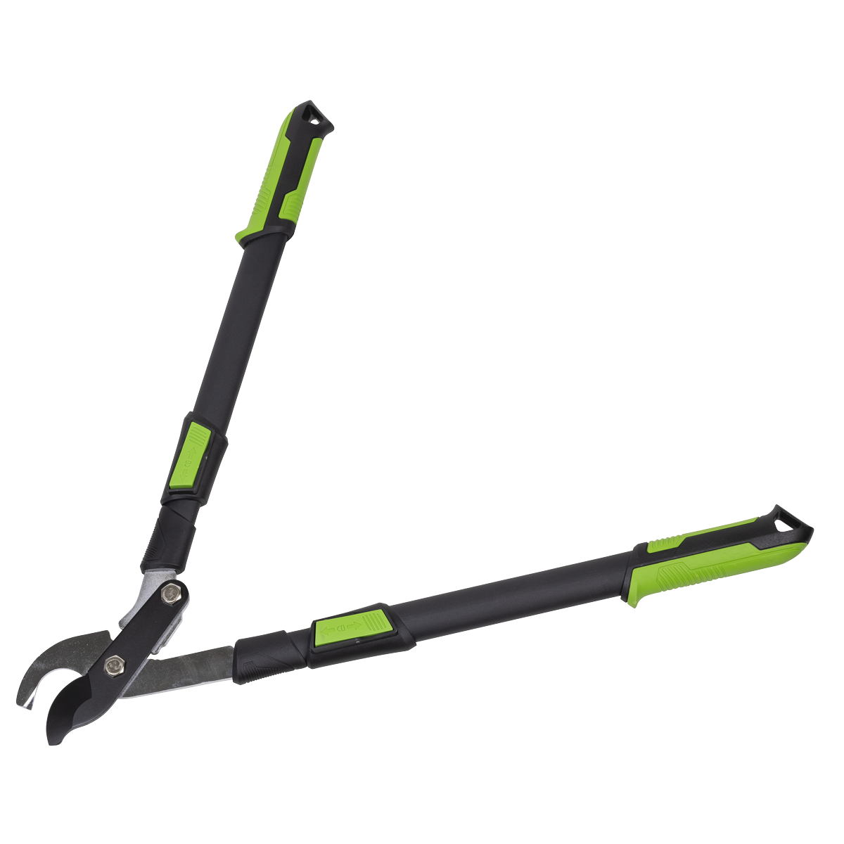 Sealey GTSG016 Telescopic Bypass Lopping Shears with Soft Grip Handle, Geared & Carbon Steel Blade