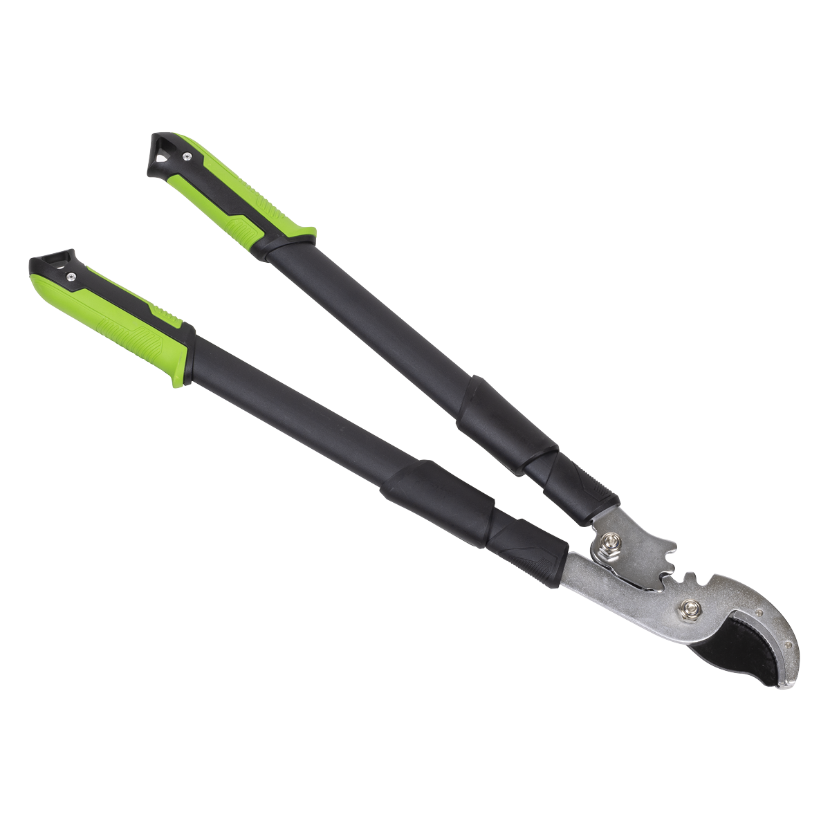 Sealey GTSG017 Telescopic Anvil Lopping Shears with Soft Grip Handle, Geared & Carbon Steel Blade