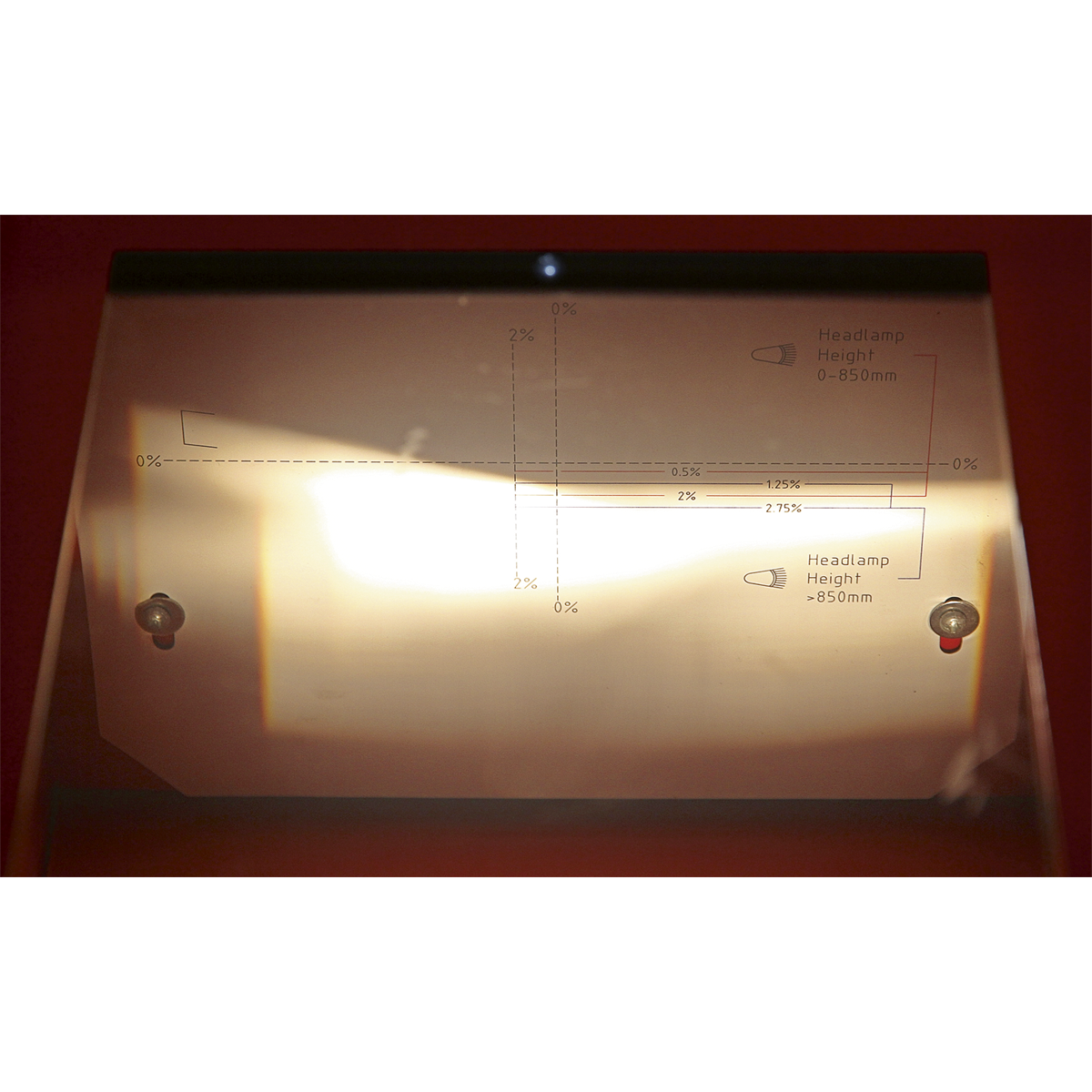 Sealey HBS2010 Compact Headlamp Beam Setter