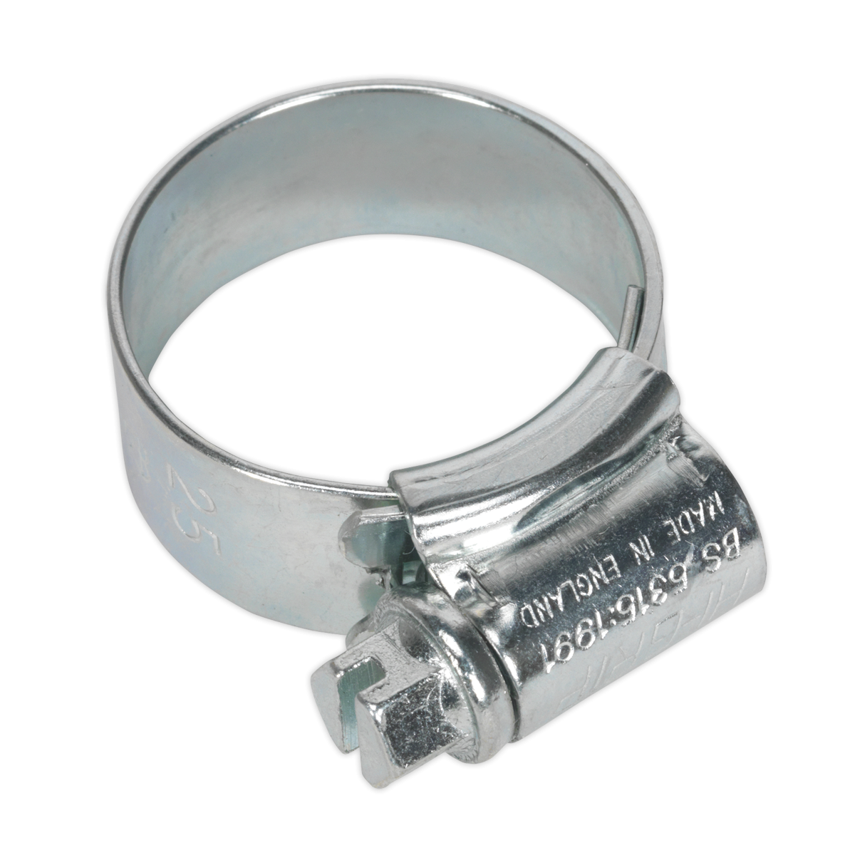 Sealey HCJ0X HI-GRIP® Zinc Plated Hose Clip 17-25mm - Pack of 20