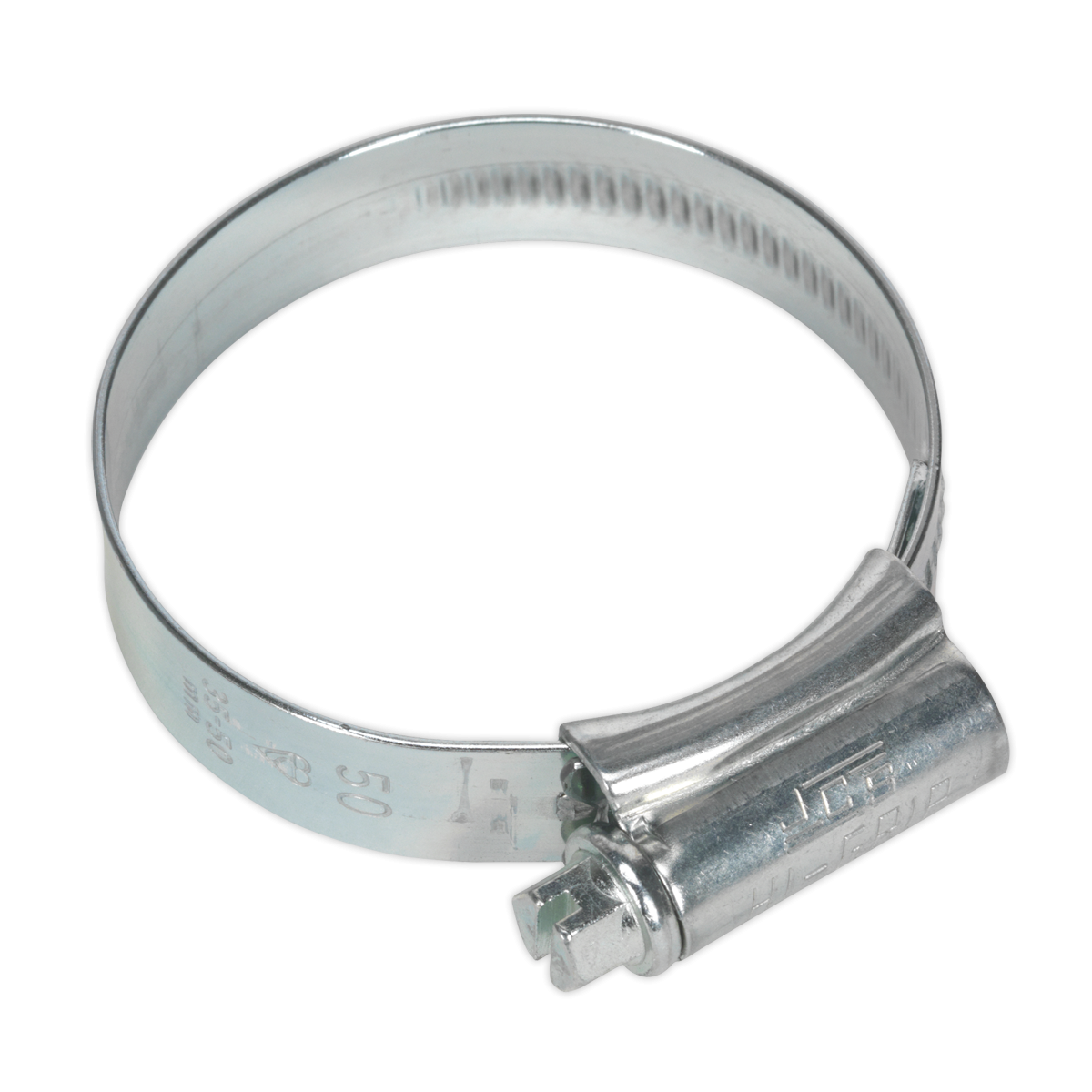 Sealey HCJ2A HI-GRIP® Zinc Plated Hose Clip 35-50mm - Pack of 20