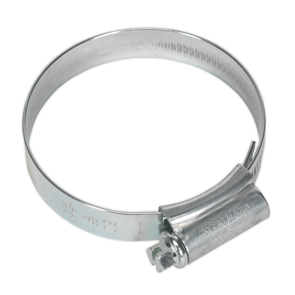 Sealey HCJ2X HI-GRIP® Zinc Plated Hose Clip 45-60mm - Pack of 20