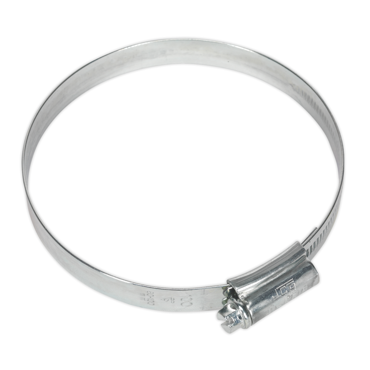 Sealey HCJ4X HI-GRIP® Zinc Plated Hose Clip 80-100mm - Pack of 10