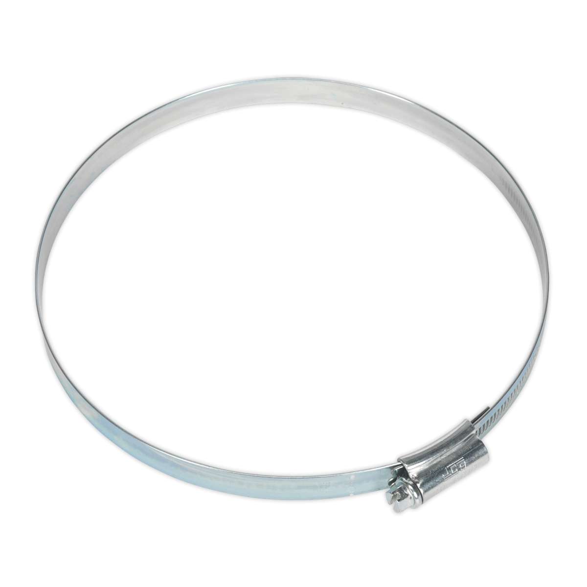Sealey HCJ7 HI-GRIP® Zinc Plated Hose Clip 130-160mm - Pack of 10