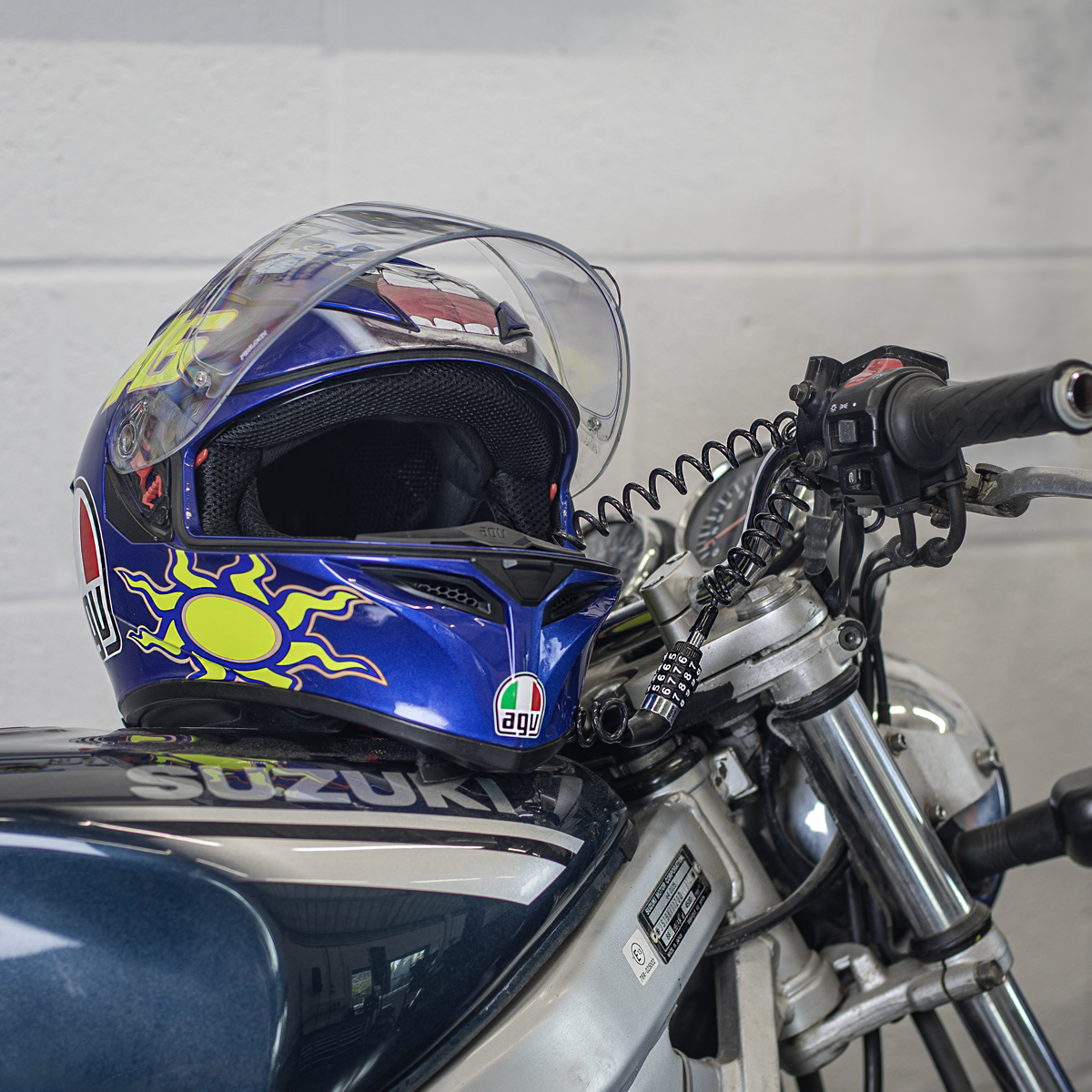 Sealey HGL01 Helmet/Gear Cable Lock