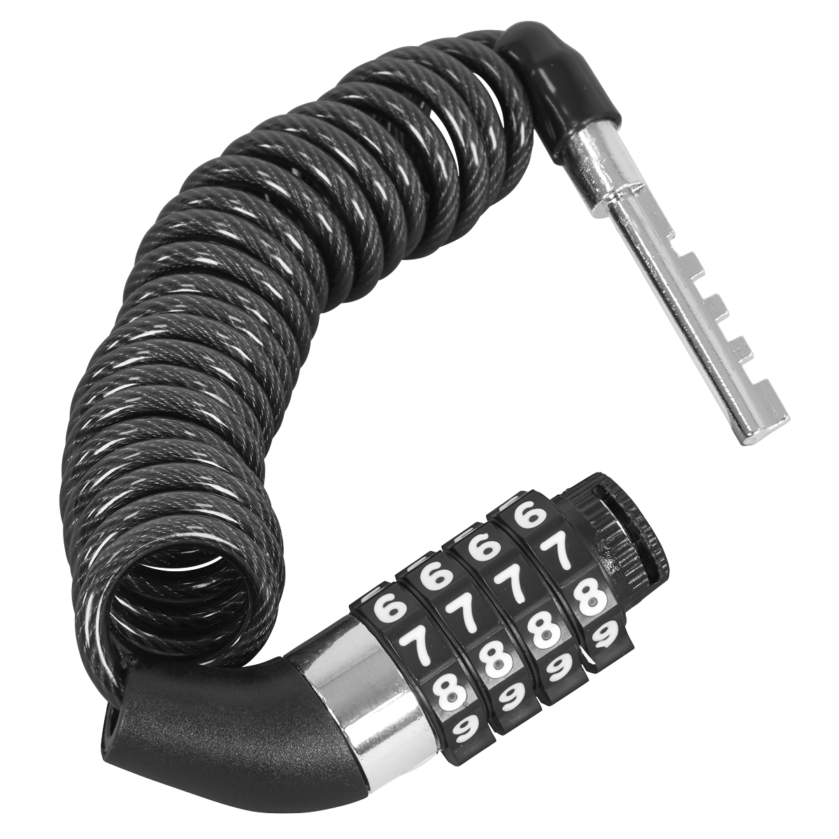 Sealey HGL01 Helmet/Gear Cable Lock