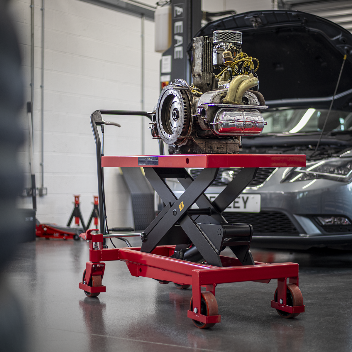 Sealey HPT1000 Hydraulic Scissor Lift Platform Table 1000kg Capacity