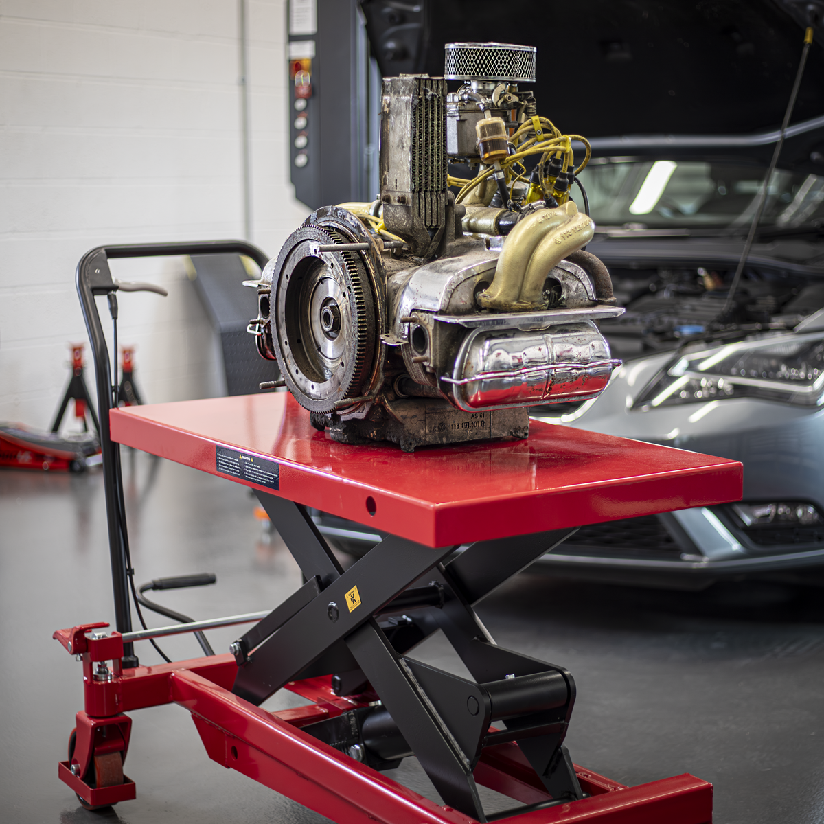 Sealey HPT1000 Hydraulic Scissor Lift Platform Table 1000kg Capacity