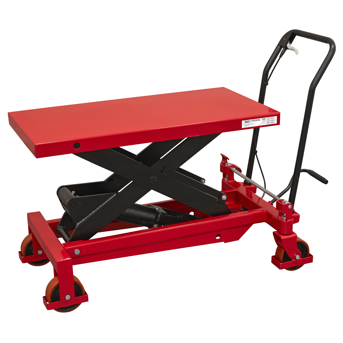 Sealey HPT1000 Hydraulic Scissor Lift Platform Table 1000kg Capacity