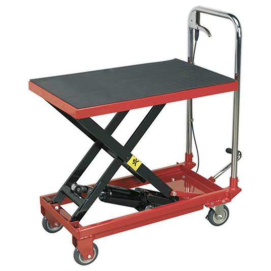 Sealey HPT150 Hydraulic Scissor Lift Platform Table 150kg Capacity
