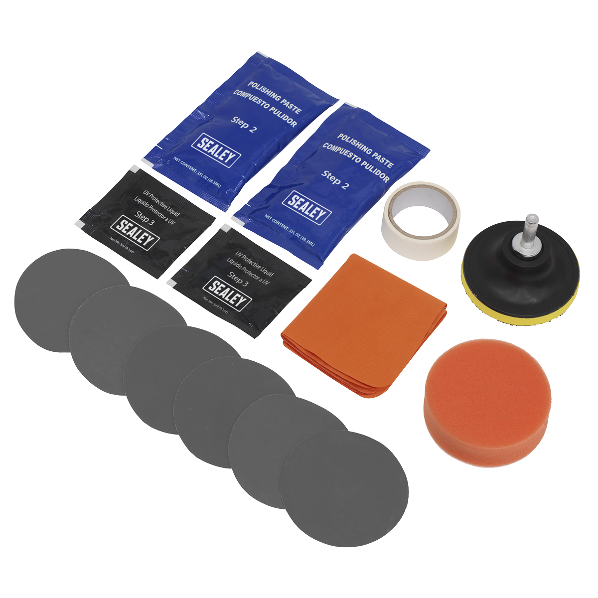 Sealey HRK01 Headlight Restoration Kit