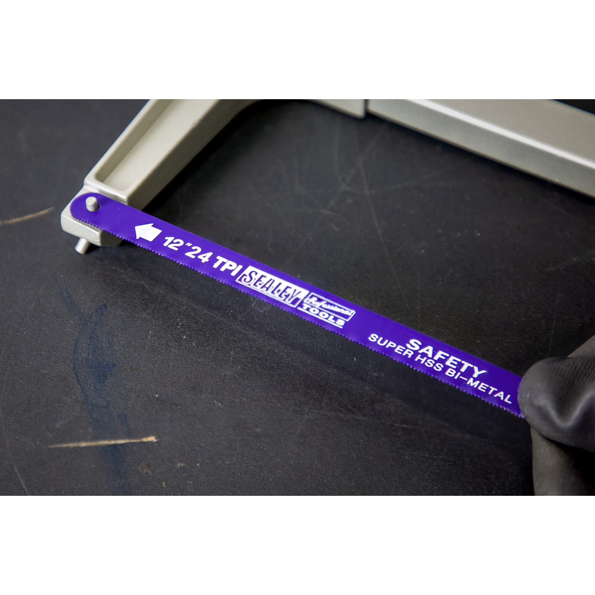 Sealey HSB0524 HSS Bi-Metal Hacksaw Blade 24tpi 300mm - Pack of 5