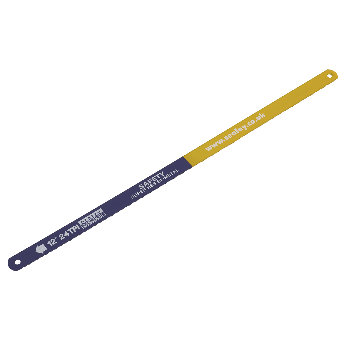 Sealey HSB0524 HSS Bi-Metal Hacksaw Blade 24tpi 300mm - Pack of 5