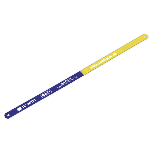 Sealey HSB1024 HSS Bi-Metal Hacksaw Blade 24tpi 300mm - Pack of 10
