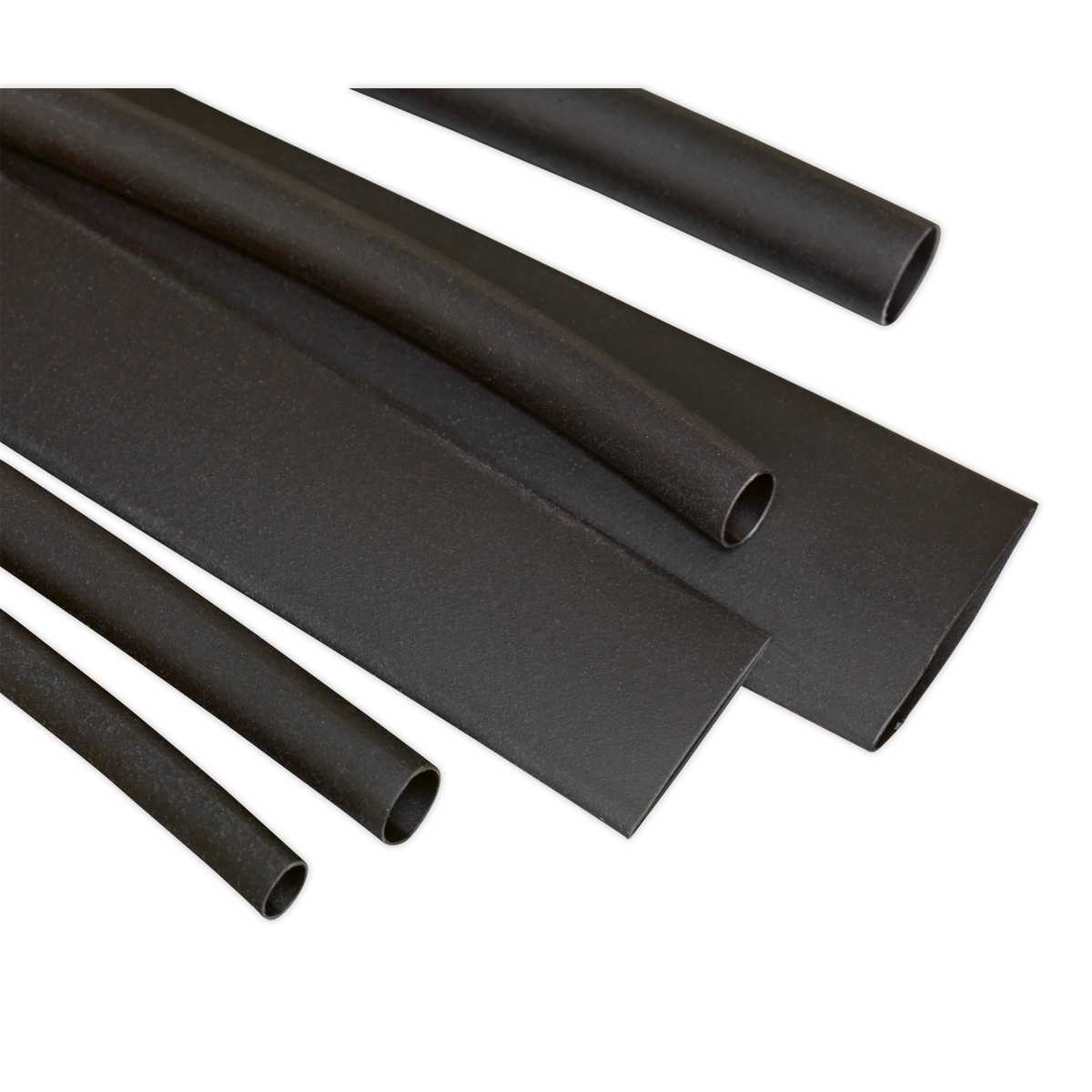 Sealey HST100B Heat Shrink Tubing Assortment 100mm 95pc - Black