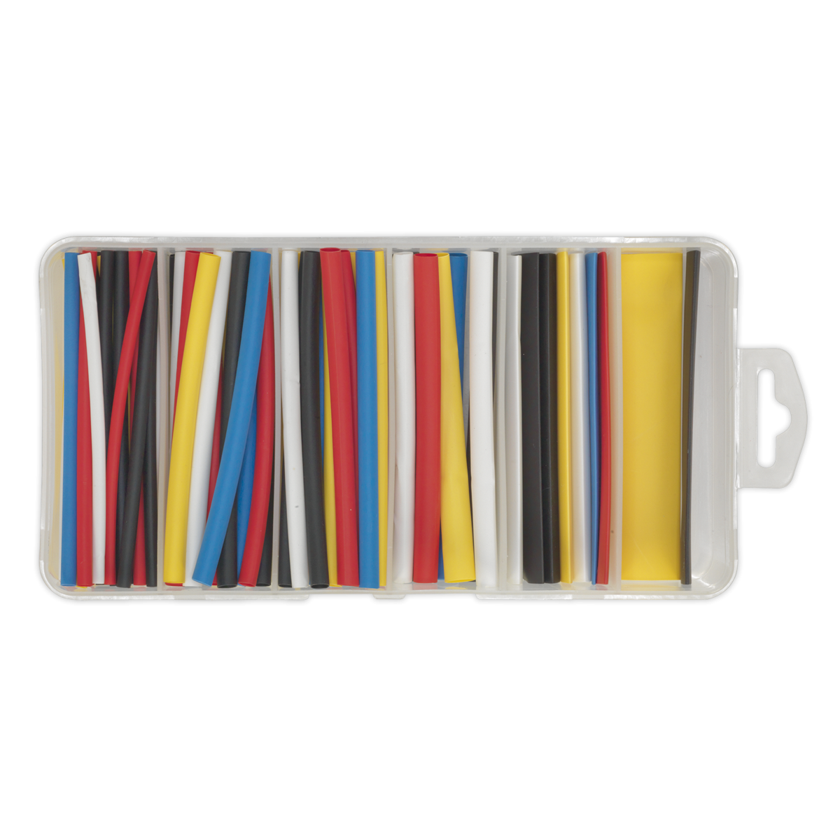 Sealey HST100MC Heat Shrink Tubing Assortment 100mm 95pc - Mixed Colours