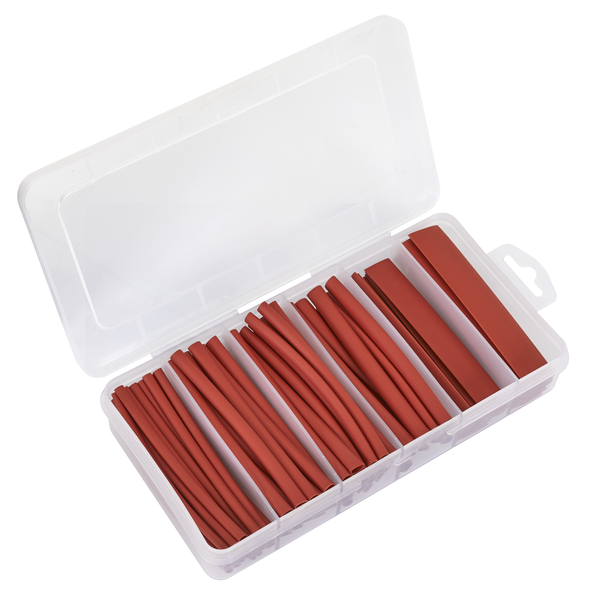 Sealey HST100R Heat Shrink Tubing Assortment 100mm 95pc - Red