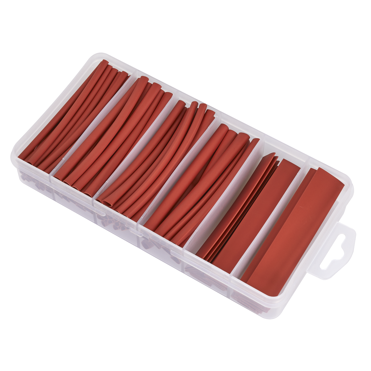 Sealey HST100R Heat Shrink Tubing Assortment 100mm 95pc - Red