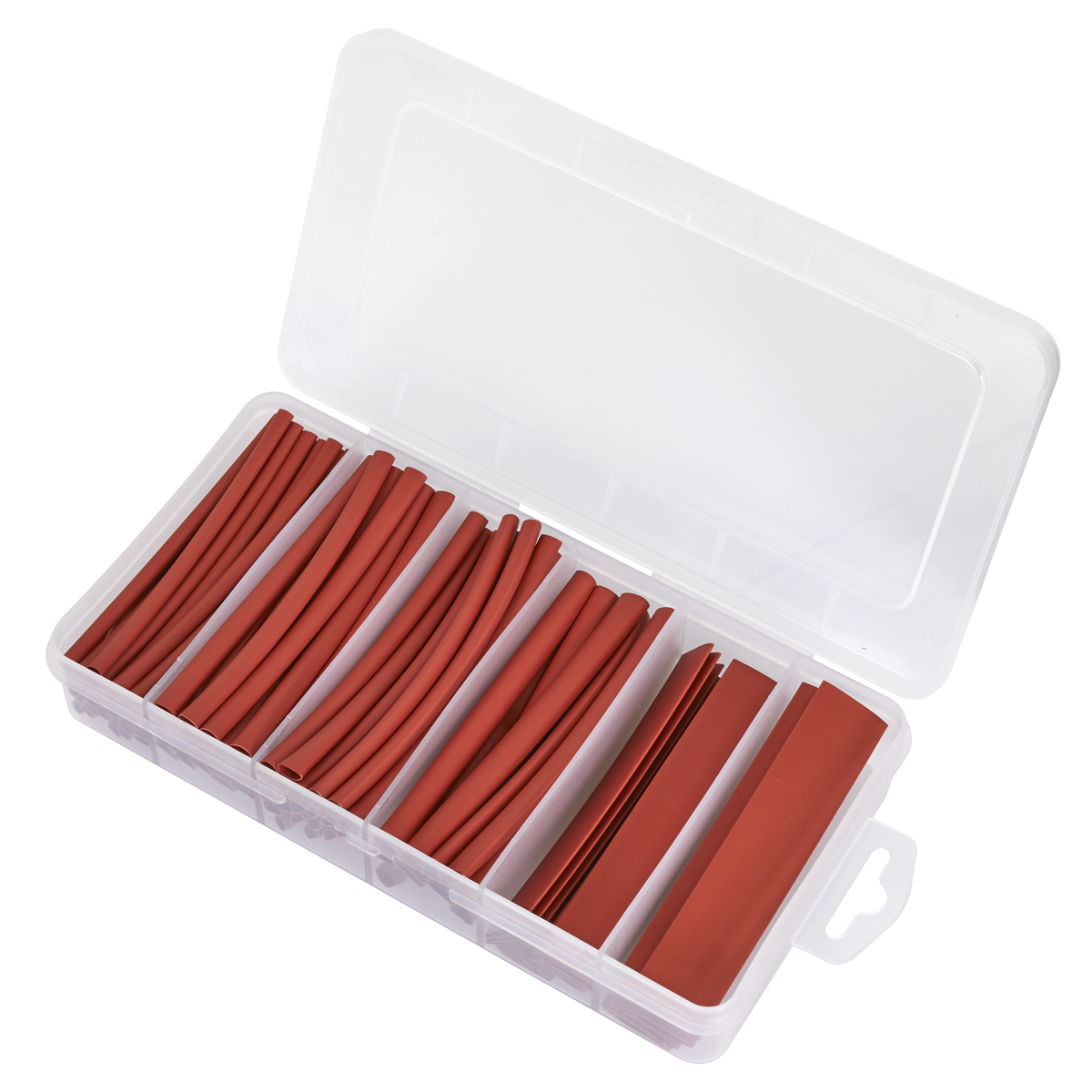 Sealey HST100R Heat Shrink Tubing Assortment 100mm 95pc - Red