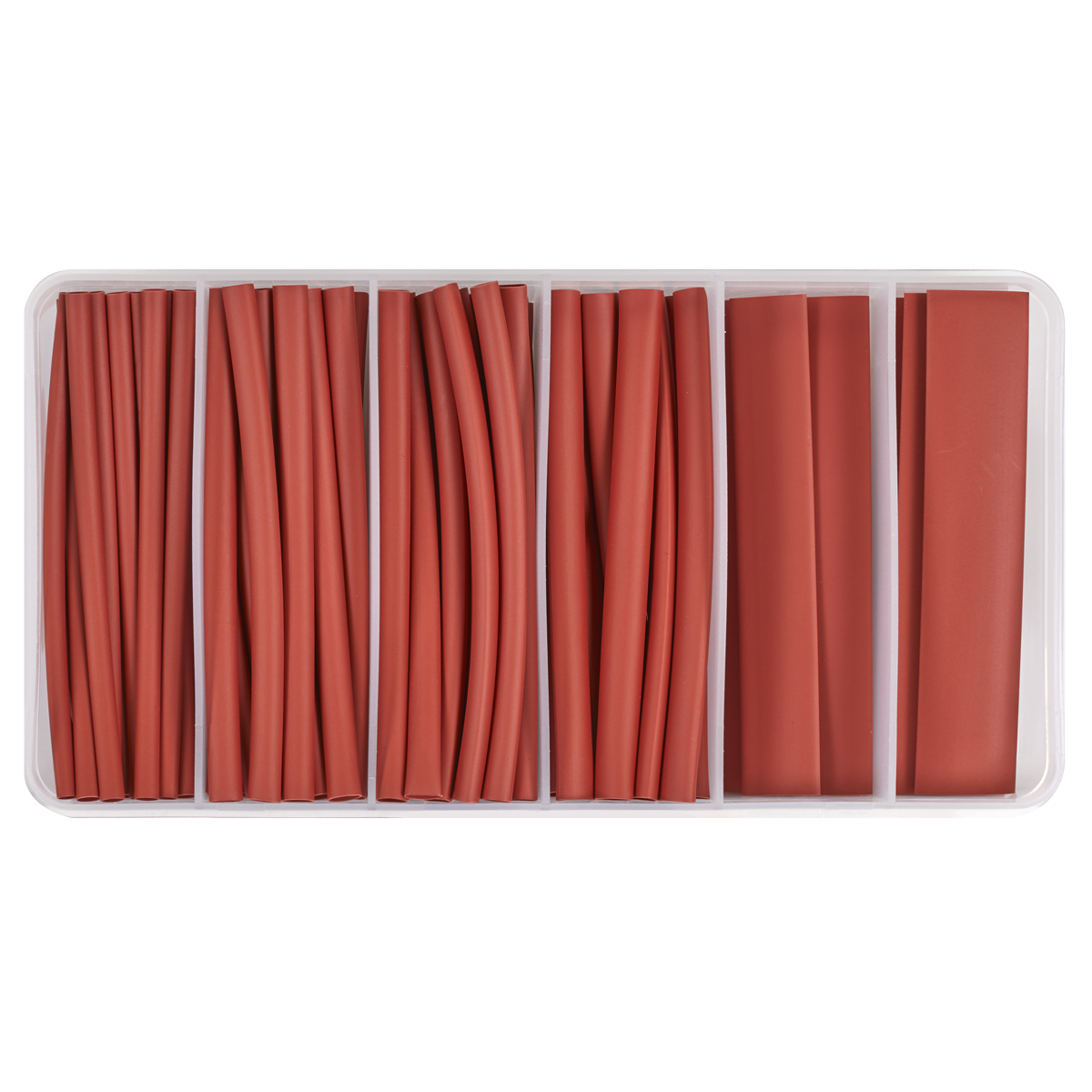 Sealey HST100R Heat Shrink Tubing Assortment 100mm 95pc - Red