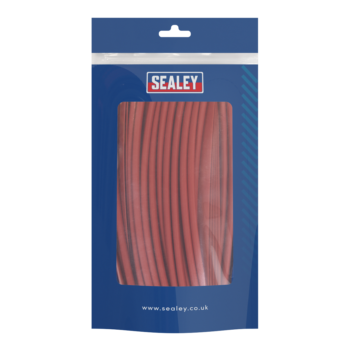 Sealey HST200R Heat Shrink Tubing 200mm 100pc - Red