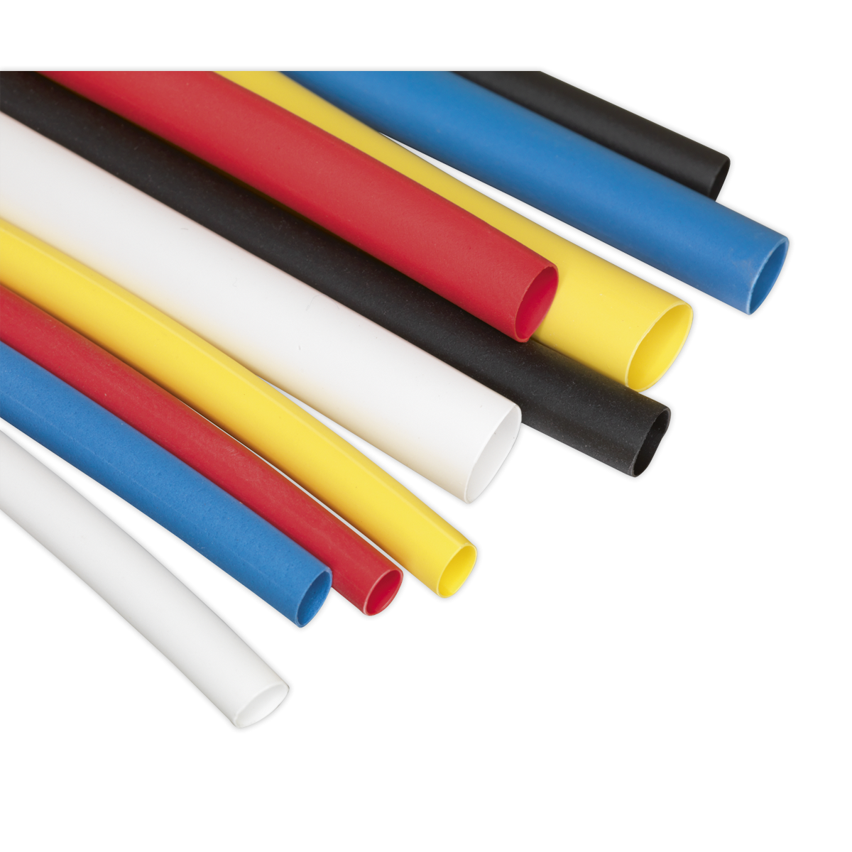 Sealey HST501MC Heat Shrink Tubing Assortment 50 & 100mm 180pc - Mixed Colours