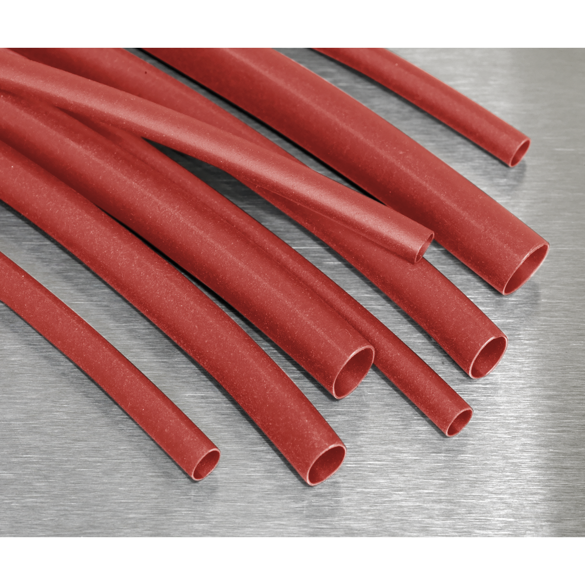 Sealey HST501R Heat Shrink Tubing Assortment 50 & 100mm 180pc - Red