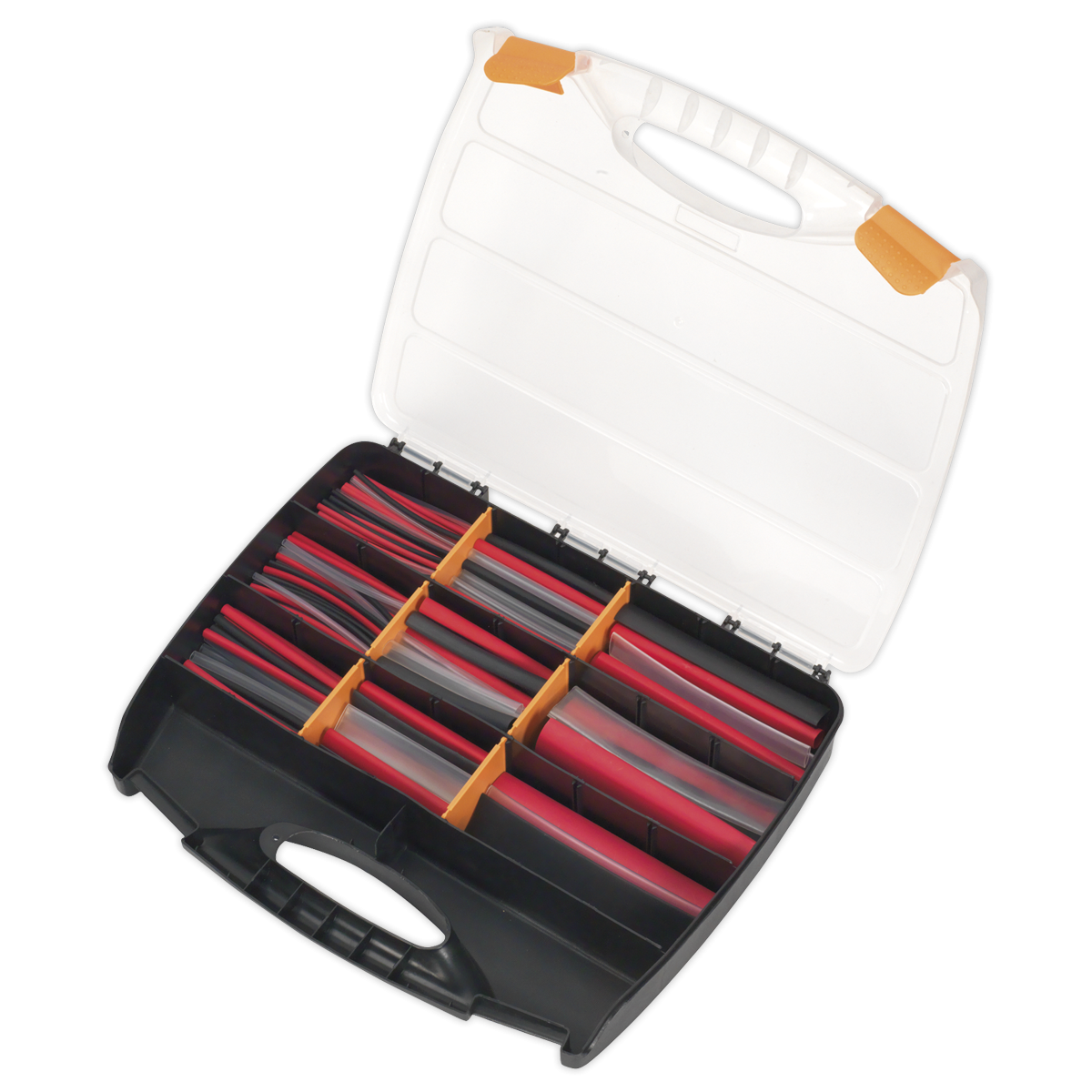 Sealey HSTAL261MC Adhesive Lined Heat Shrink Tubing Assortment 100 & 150mm 261pc - Mixed Colours