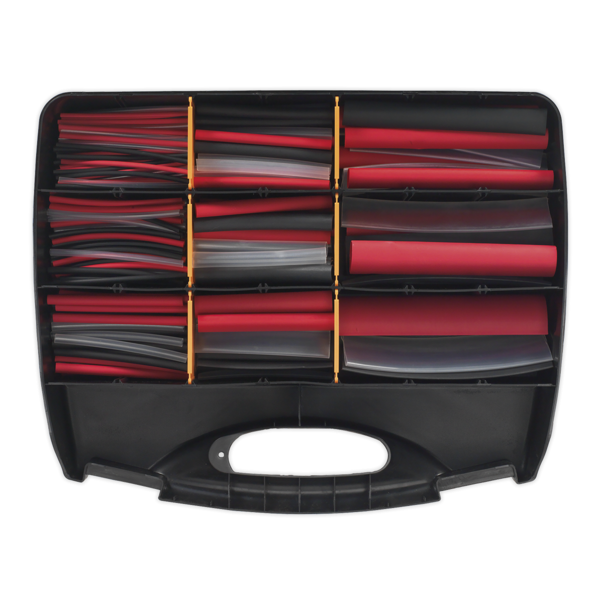 Sealey HSTAL261MC Adhesive Lined Heat Shrink Tubing Assortment 100 & 150mm 261pc - Mixed Colours