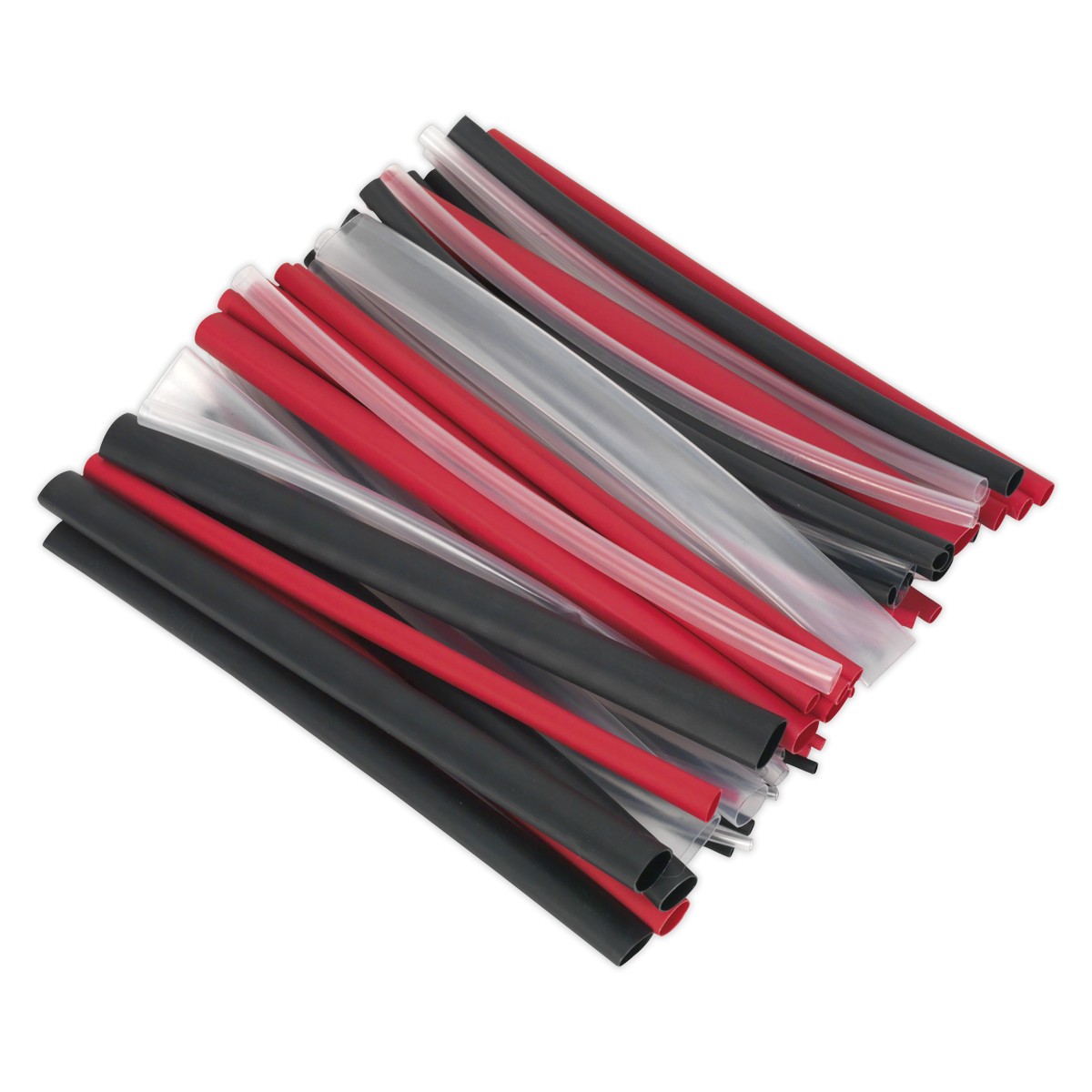 Sealey HSTAL72MC Adhesive Lined Heat Shrink Tubing Assortment 200mm 72pc - Mixed Colours