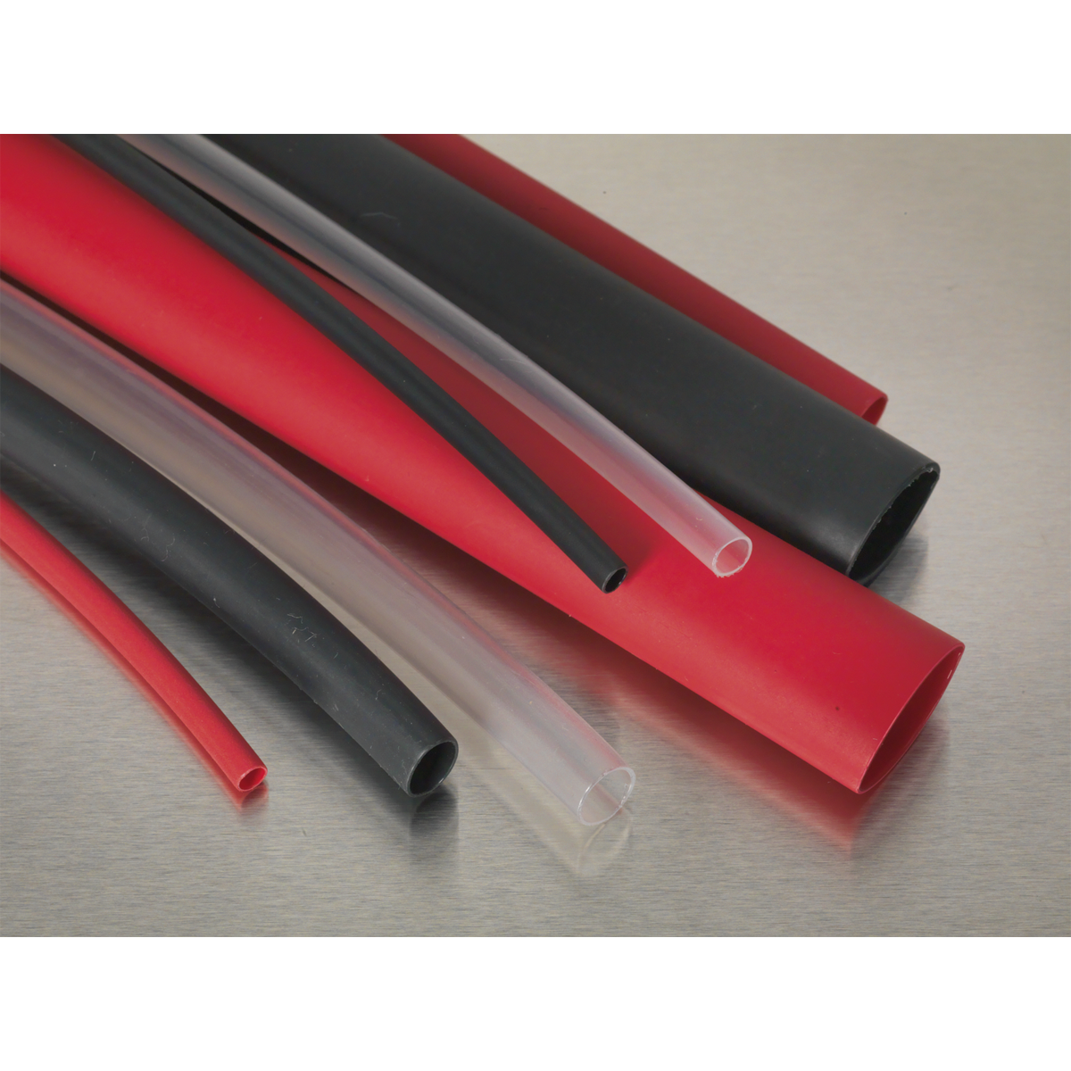Sealey HSTAL72MC Adhesive Lined Heat Shrink Tubing Assortment 200mm 72pc - Mixed Colours