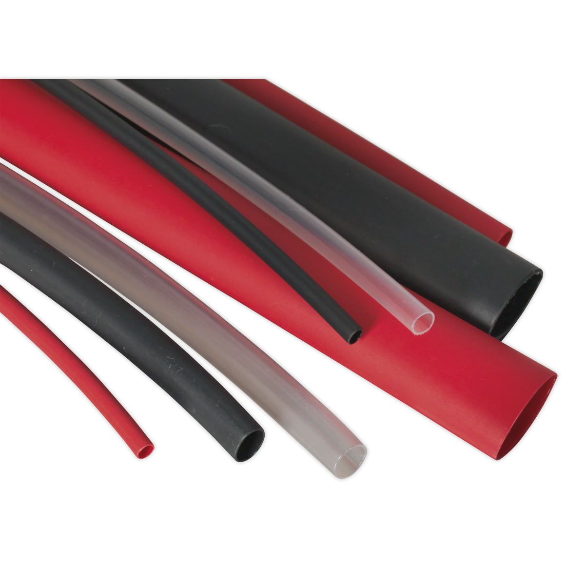 Sealey HSTAL72MC Adhesive Lined Heat Shrink Tubing Assortment 200mm 72pc - Mixed Colours