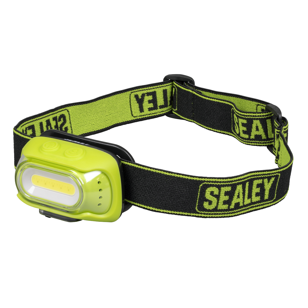 Sealey HT08RG Rechargeable Head Torch with Auto-Sensor 8W COB LED - Green