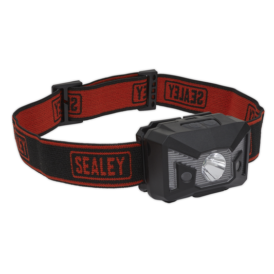Sealey HT102R Rechargeable Head Torch with Auto-Sensor 3W SMD LED