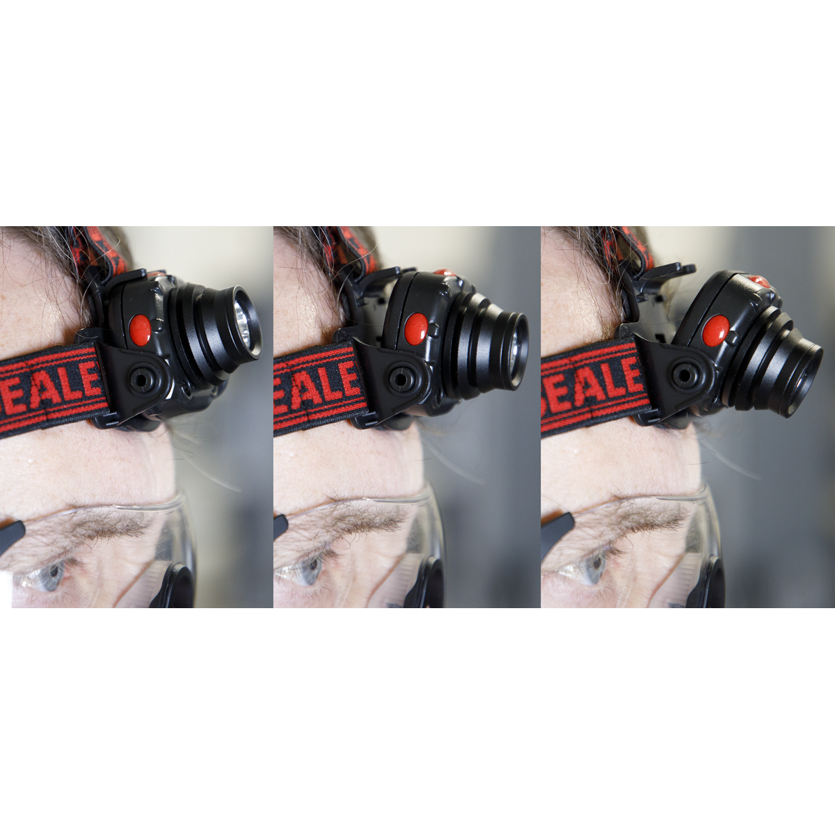 Sealey HT106LED Head & Hat Torch with Auto-Sensor 3W SMD LED