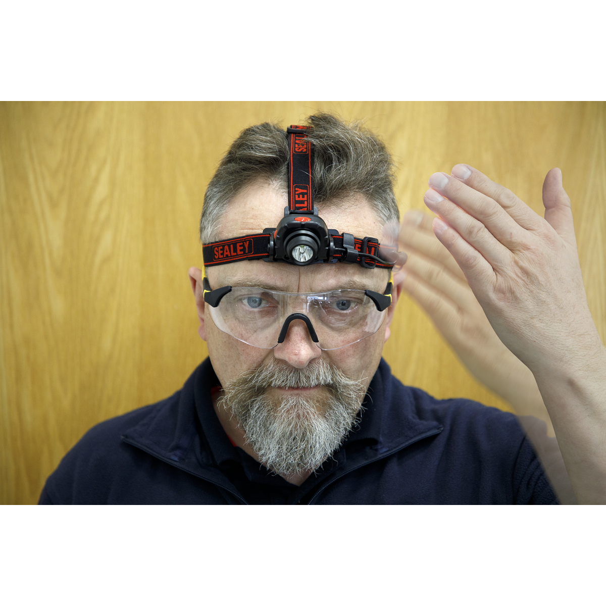 Sealey HT106LED Head & Hat Torch with Auto-Sensor 3W SMD LED