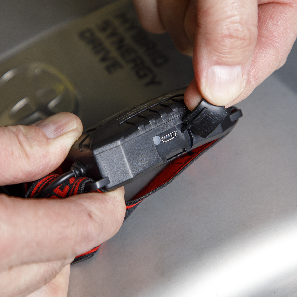 Sealey HT106LED Head & Hat Torch with Auto-Sensor 3W SMD LED