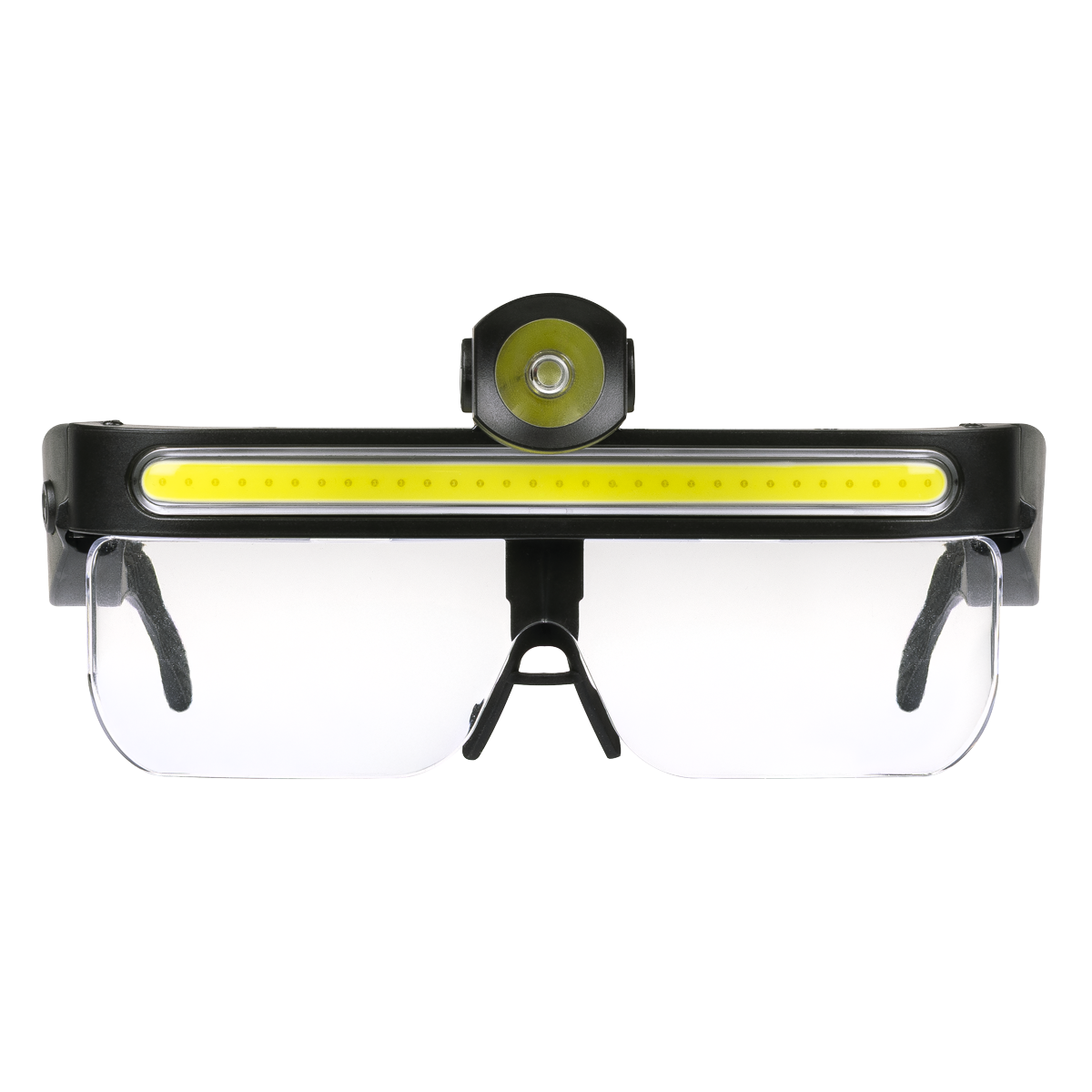 Sealey HT112R Rechargeable LED Head Torch Removable PC Lens 9W COB & 5W LED