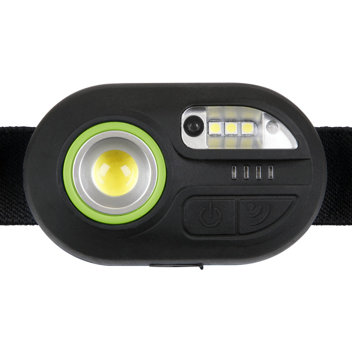 Sealey HT300R Rechargeable Headlight with Auto-Sensor 3W COB & 1W SMD LED