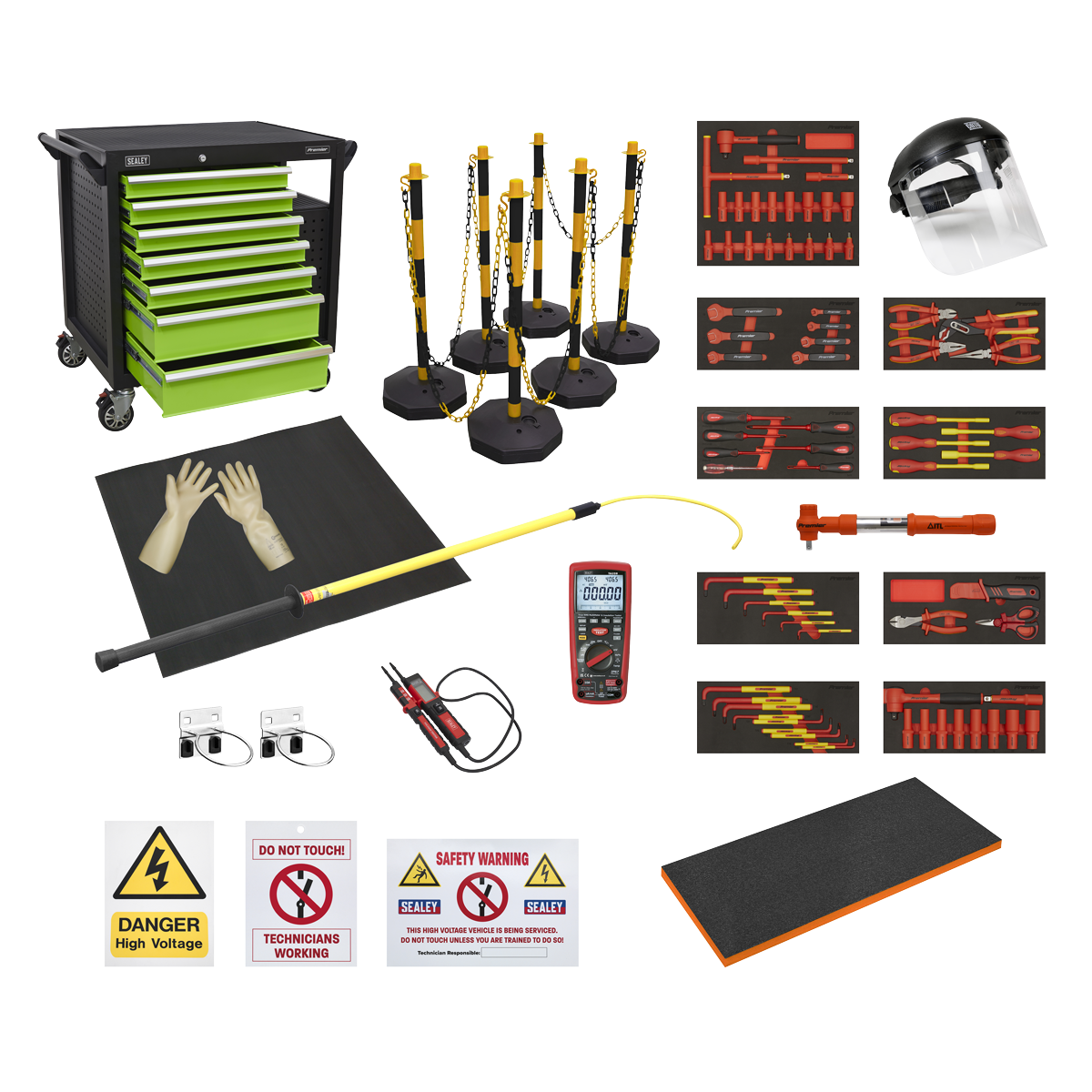Sealey HVCOM2 EV/Hybrid Master Tool Kit 23pc