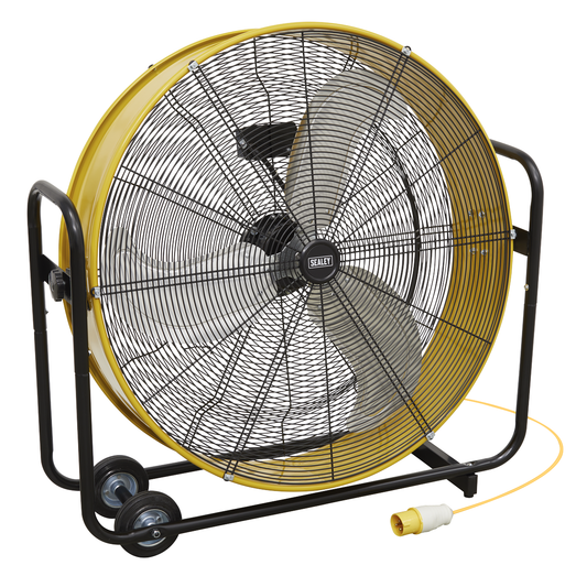 Sealey HVD30110V 30" Industrial High Velocity Drum Fan 110V