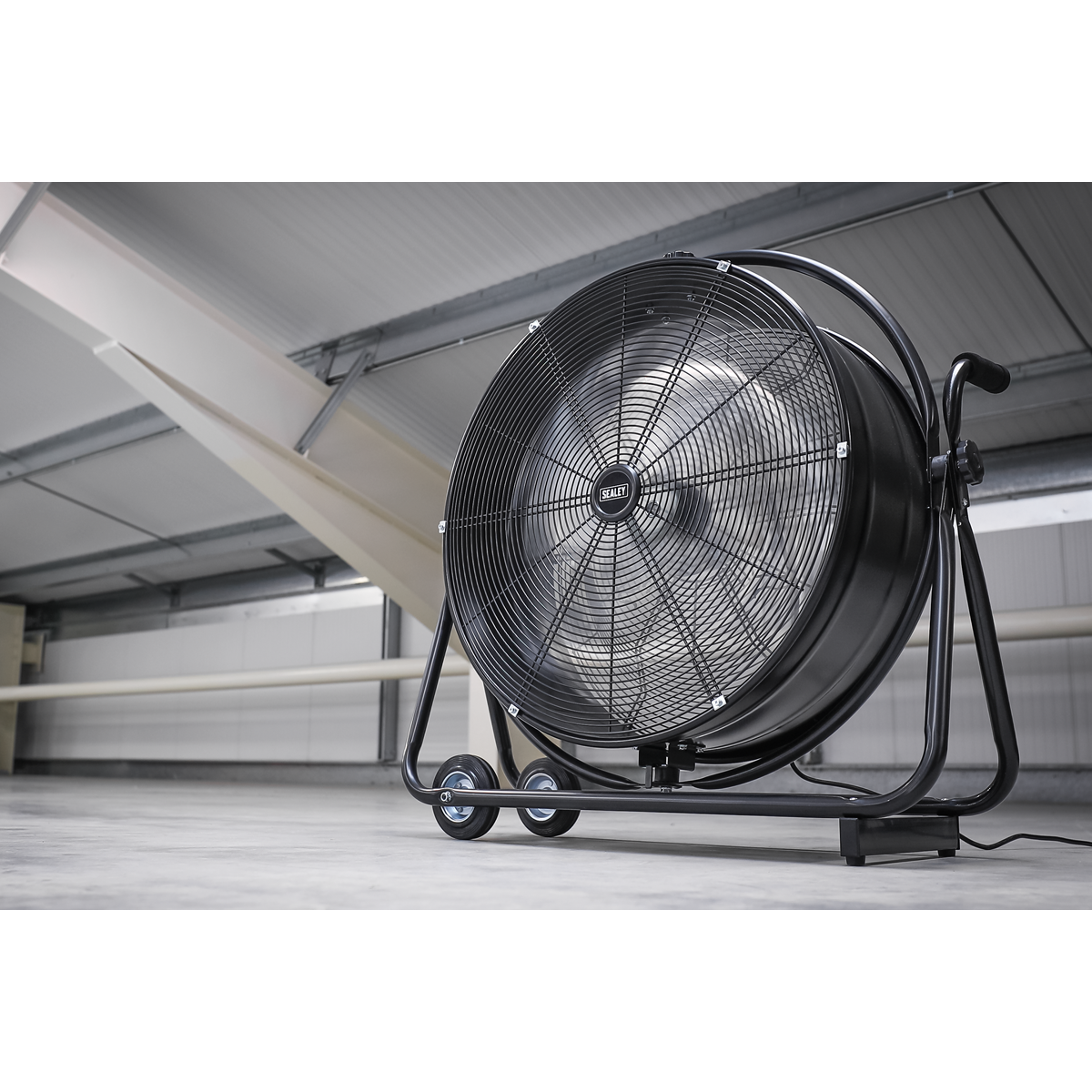 Sealey HVF24S 24" Industrial High Velocity Orbital Drum Fan 230V