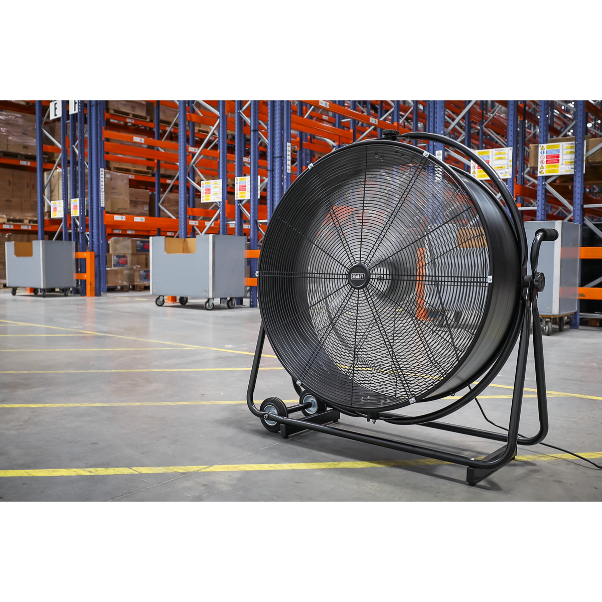 Sealey HVF30S 30" Industrial High Velocity Orbital Drum Fan 230V