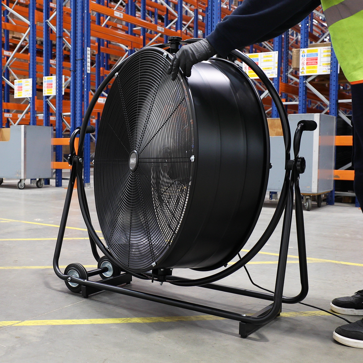 Sealey HVF30S 30" Industrial High Velocity Orbital Drum Fan 230V