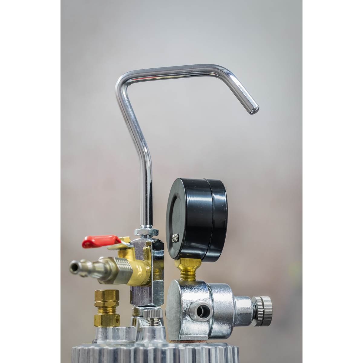 Sealey HVLP-79/P HVLP Pressure Pot System with Spray Gun & Hoses 1.7mm Set-Up