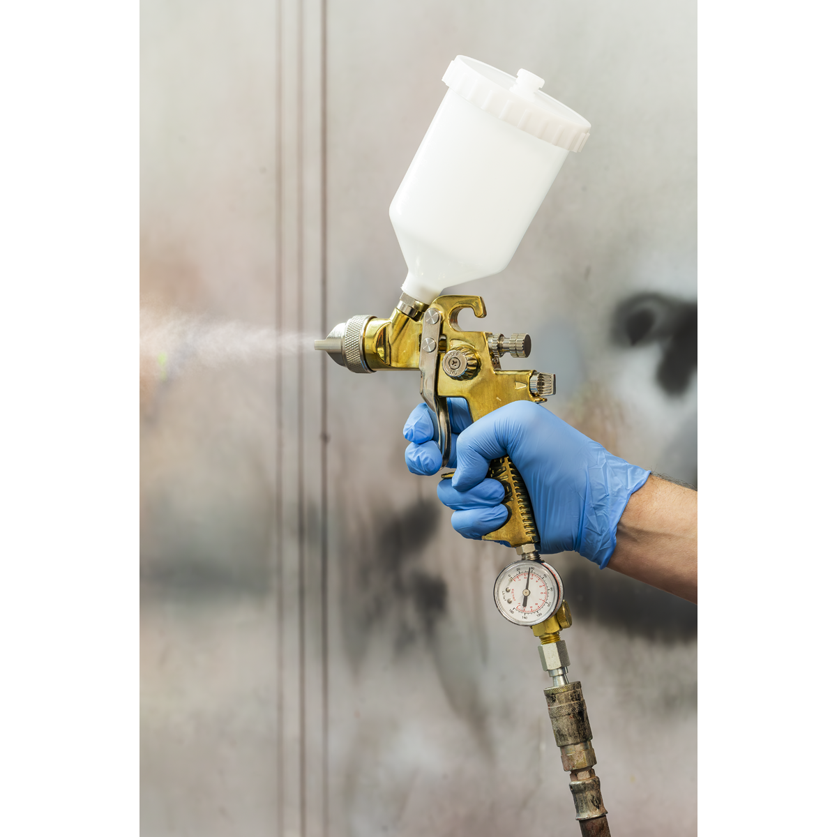 Sealey ILF/RG On-Gun Pressure Regulator/Gauge