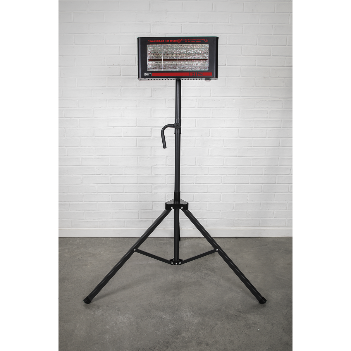 Sealey IR12CT Infrared Quartz Heater with Tripod Stand 230V 1.2kW