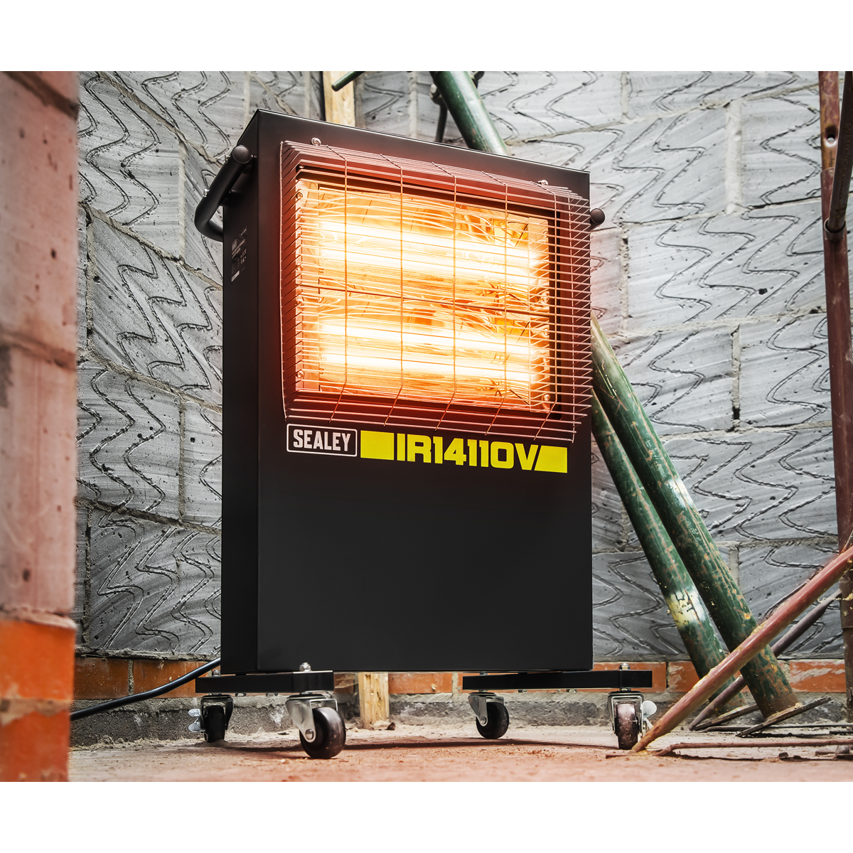 Sealey IR14110V Infrared Cabinet Heater 1.2/2.4kW 110V