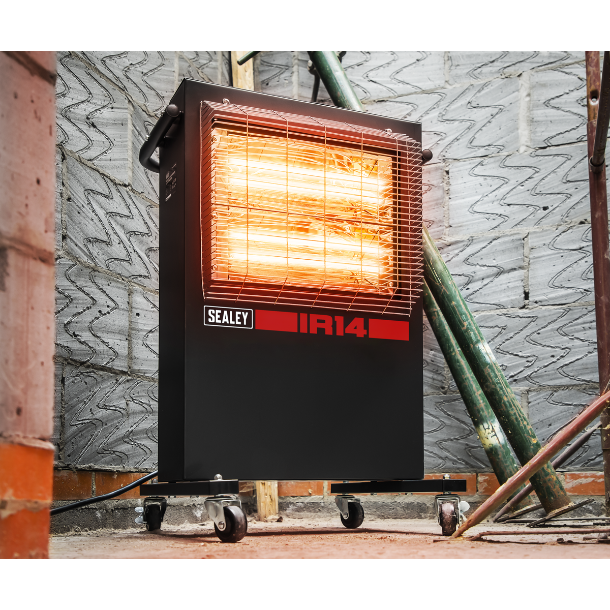 Sealey IR14 Infrared Cabinet Heater 1.4/2.8kW 230V