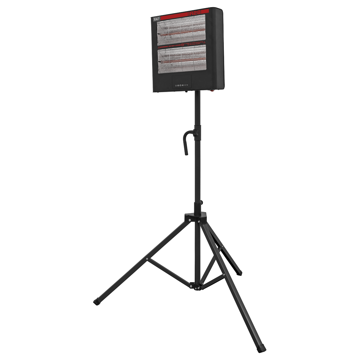Sealey IR28CT Infrared Quartz Heater with Tripod Stand 1.4/2.8kW/230V